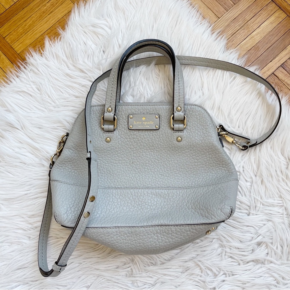 KATE SPADE Satchel bag grey medium